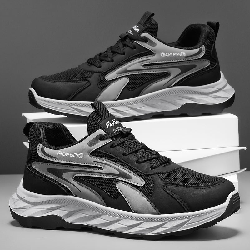 Chaussures de marche antidérapantes pour hommes d'âge moyen et âgés