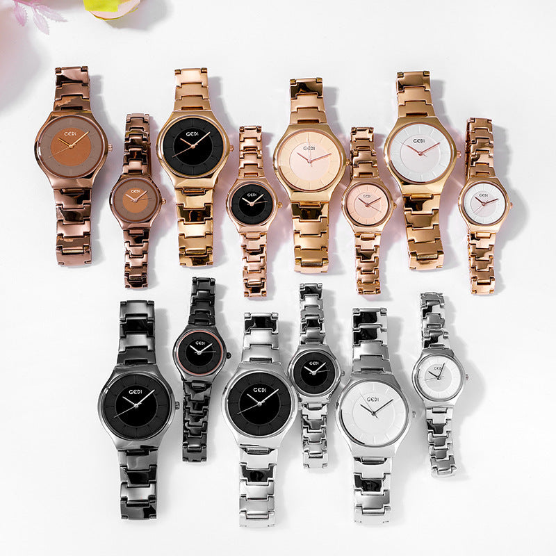 Casual Simple Ladies Montre Quartz Imperméable