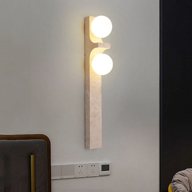 Simple Accueil Jaune Grès Ambient Mur de la bande décorative lumière