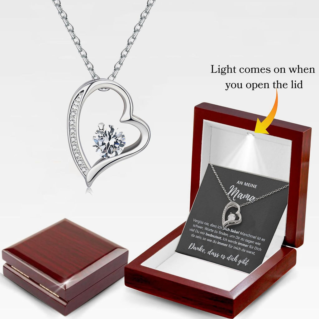 Minimaliste incrusté de diamants Stylish Polyvalent pendentif en acier inoxydable