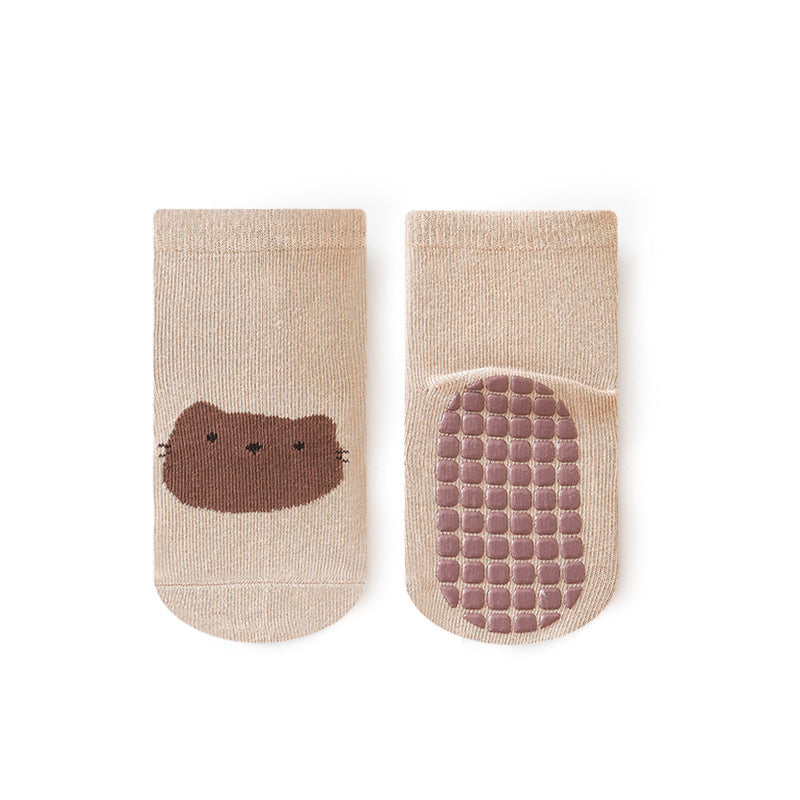Bébé Chambre antidérapante Chaussettes en coton