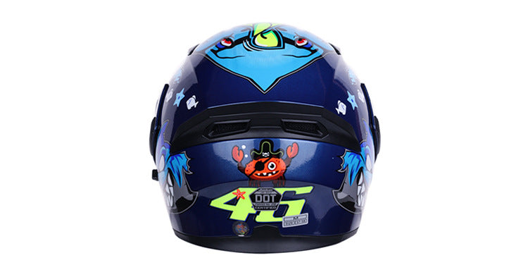 Casque de course moto casque