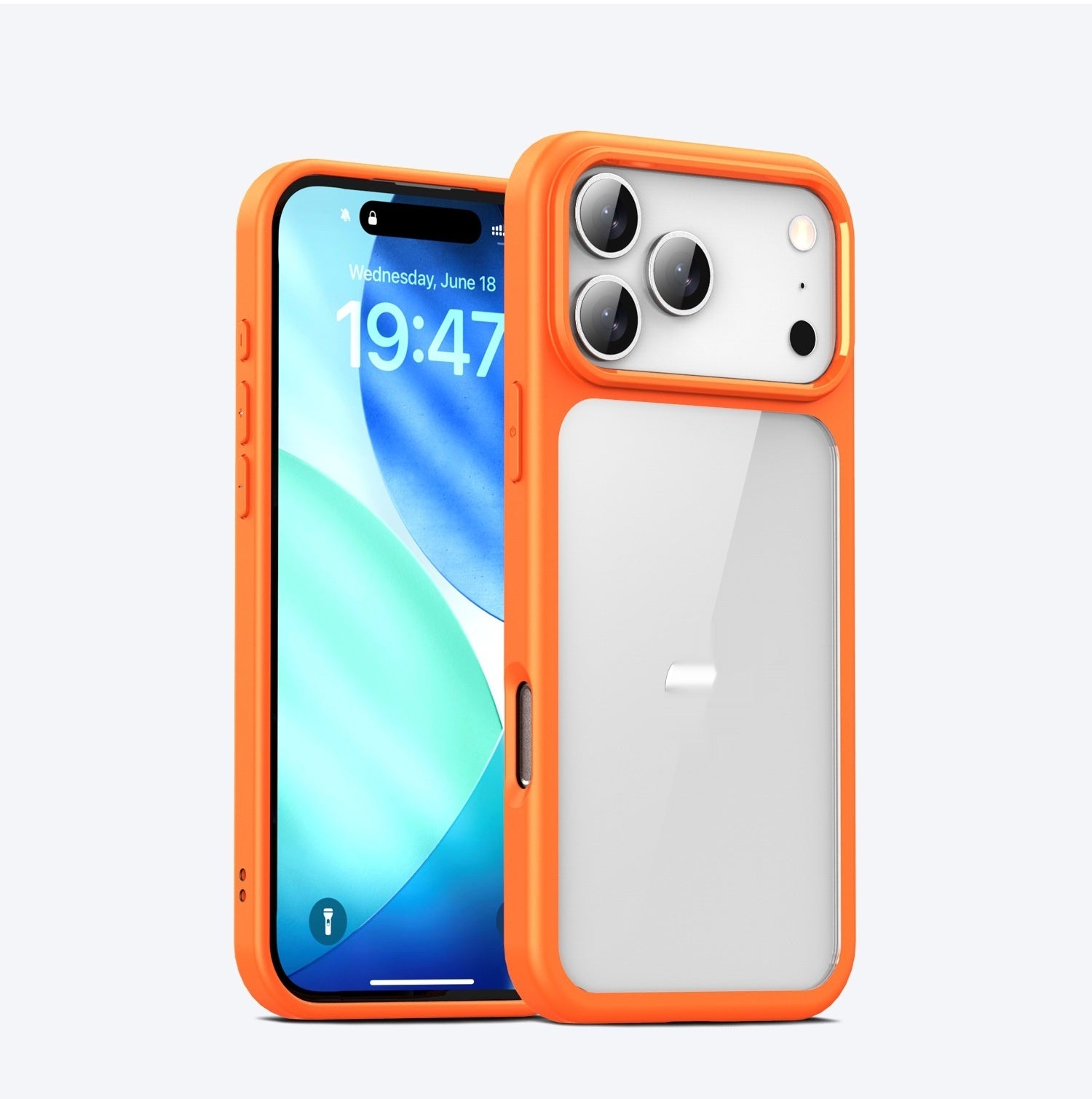 Coque de téléphone Drop-proof Soft Bords Hard Shell Tout enveloppé