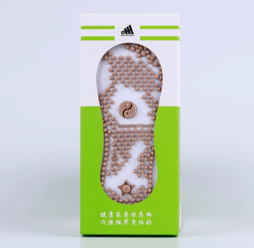 Chaussettes de massage en coton acupoint peigné à usage ménager créatif