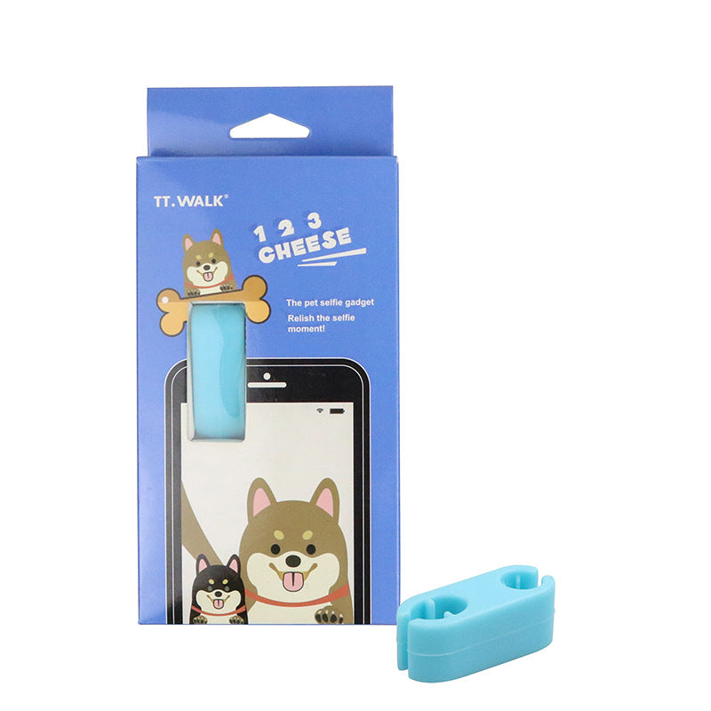 Objectif de la caméra de selfie pour animaux de compagnie