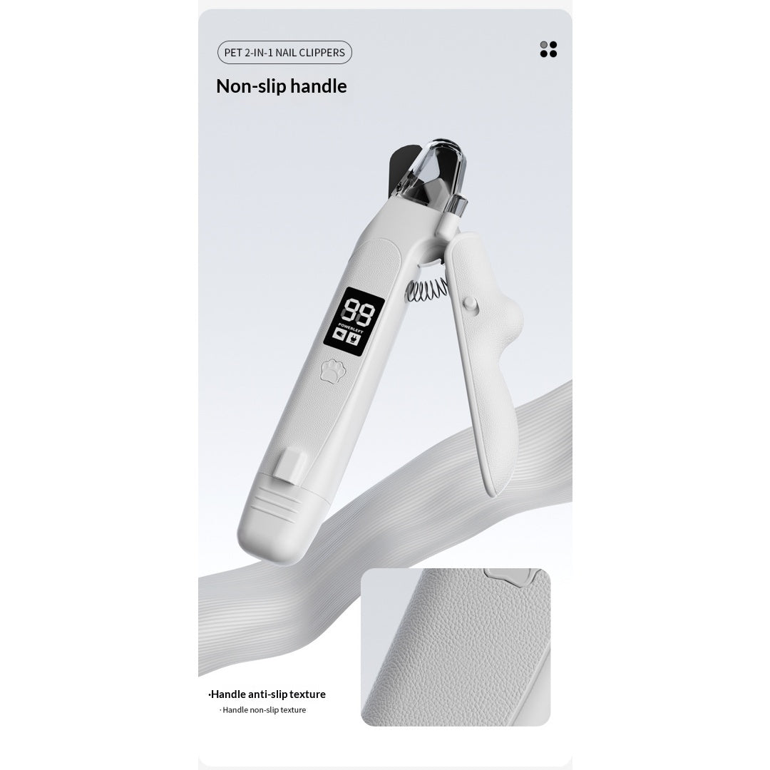 Clipper 2-en-1 pour chien électrique pour chien et chat
