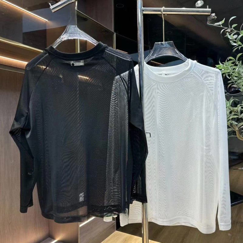 T-shirt anti-soleil à manches longues pour hommes