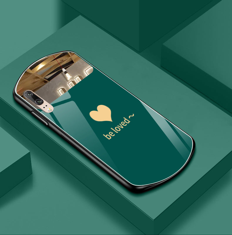 Love Touch - Haut miroir miroir boîtier de téléphone portable