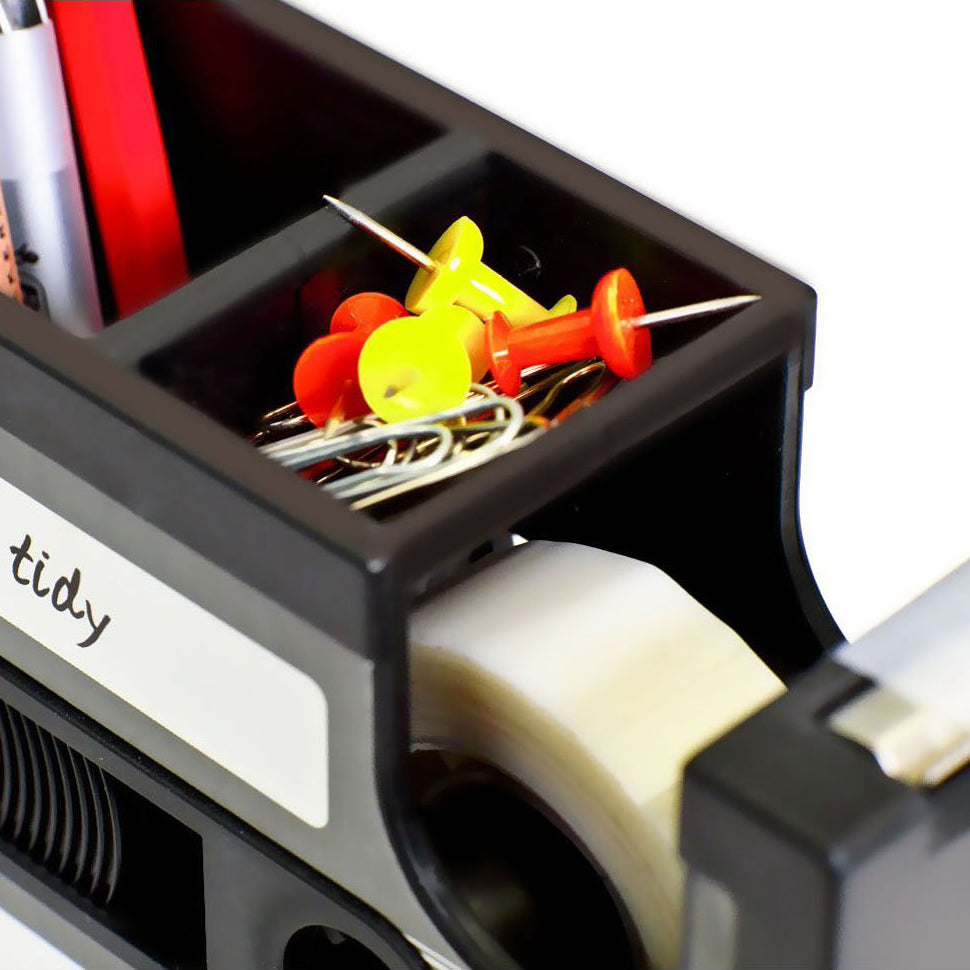 Distributeur de ruban de cassette Porte stylo Vase Crayon Pot