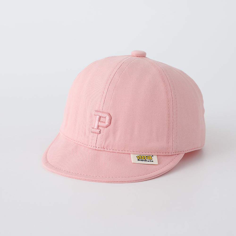 Lettre en couleur unique pour enfants P Brodé en trois dimensions Simple et tendance