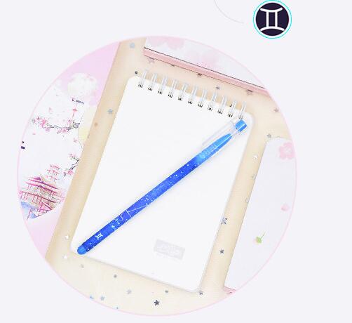 Stylo à gel à séchage rapide 12 constellations