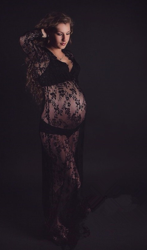 Sexy perspective dentelle robe