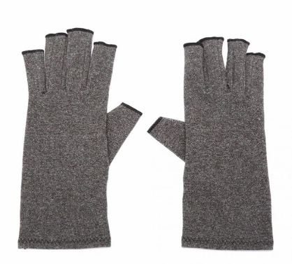 Soins de santé respirants Gants à moitié doigts