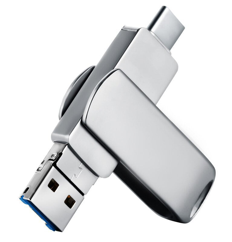 4-en-1 téléphone clé USB double usage pour les deux téléphones et ordinateurs
