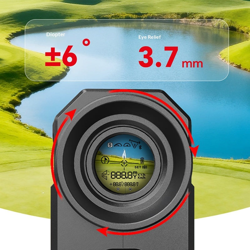 Téléscope portatif de qualité professionnelle Golf Rangefinder
