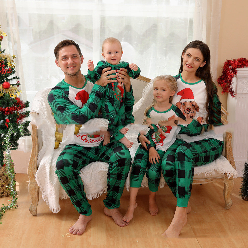 Ensemble familial Pyjamas à manches longues de Noël
