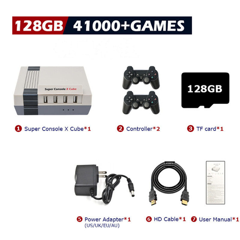 Rétro Console Super Console Classic Rouge et Blanc Machine