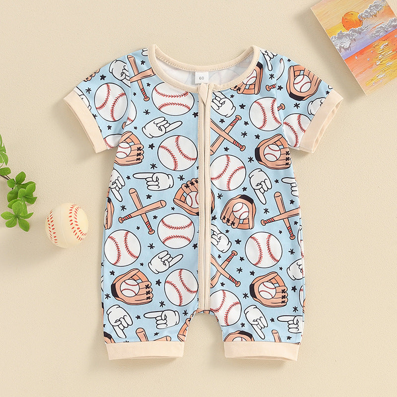 Vêtements pour nouveau-nés à manches courtes pour bébé