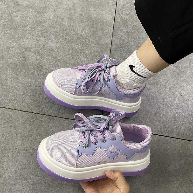 Femmes Mode Versatile Platform Chaussures Casual