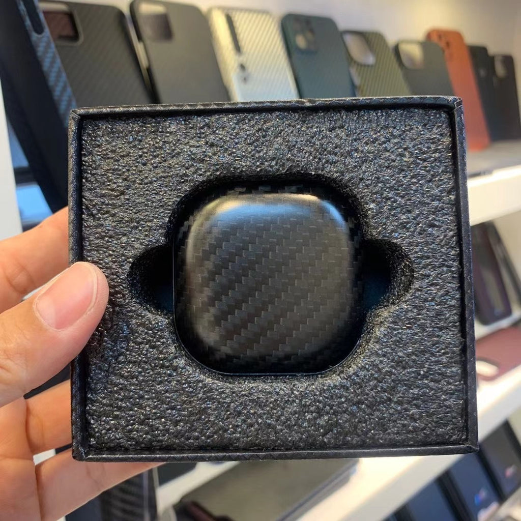 Casque Bluetooth Étui de protection en fibre de carbone ultra-mince ultra-léger