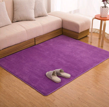 Memory coton corail velours tapis Salon chambre tapis de porte Salle de bains cuisine antidérapante