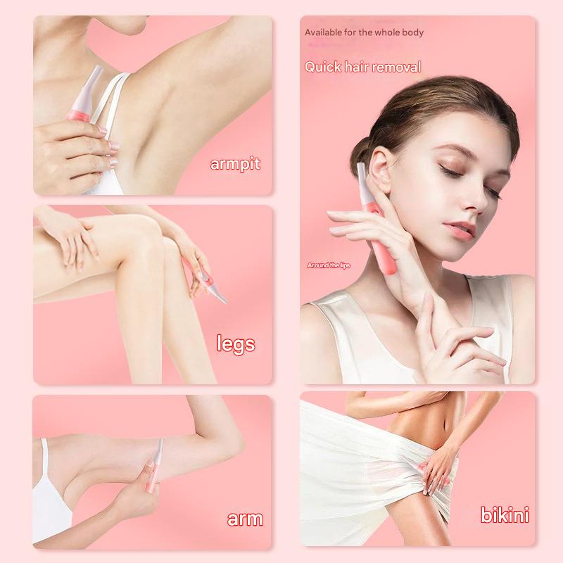 Électrique Nez Trimmer Set 2-en-1 Rechargeable Nez électrique Détachant les cheveux