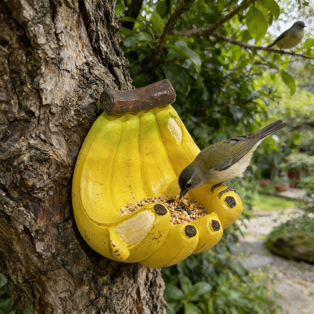 Creative banana resin food