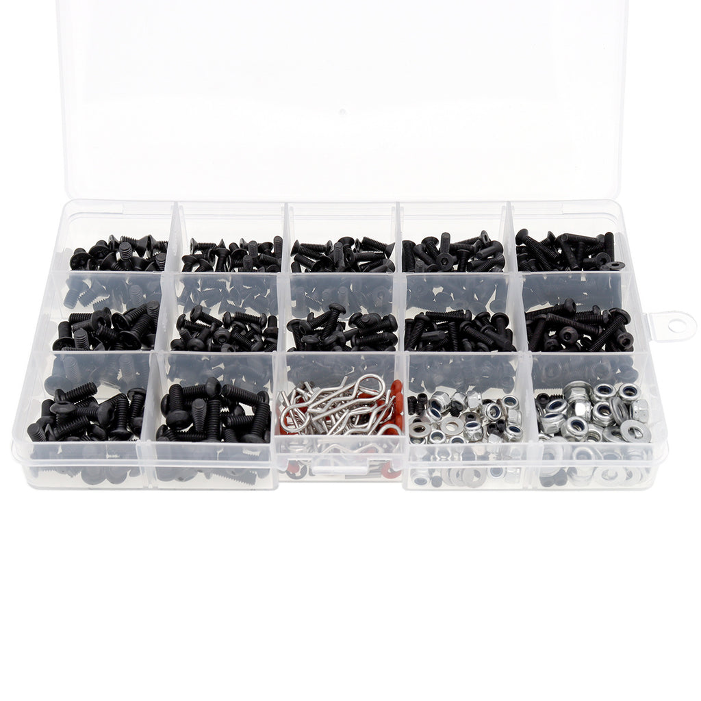 M3M4 Boîte à vis en métal R Pin Shell
