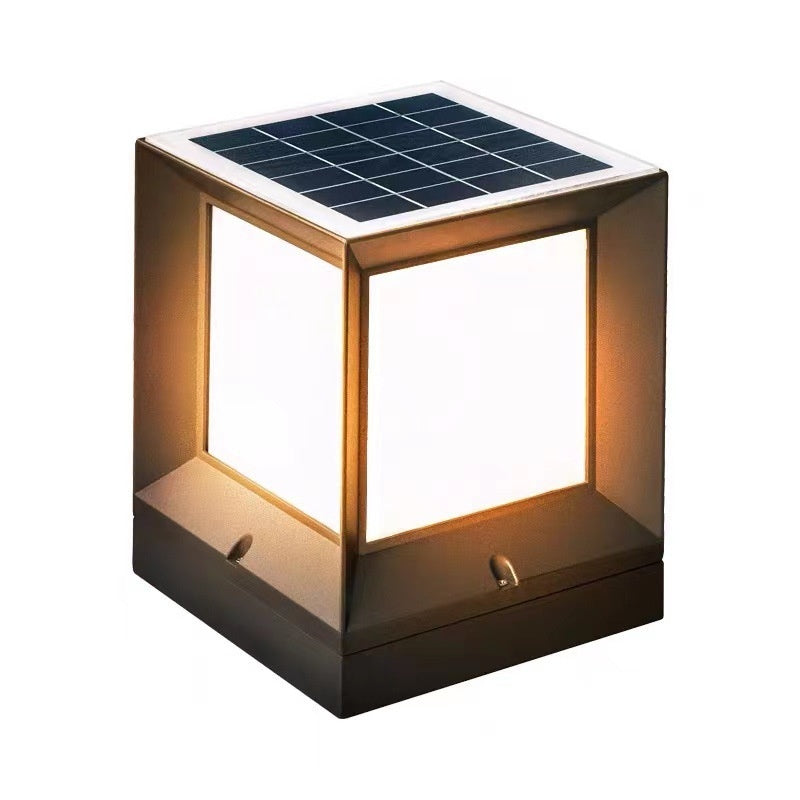 Lampe Pilier Mur extérieur Lampe de jardin imperméable