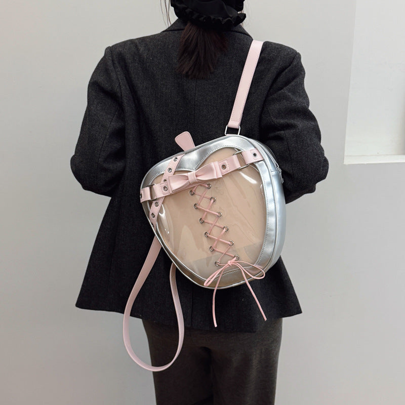 Sac à dos transparent pour les filles