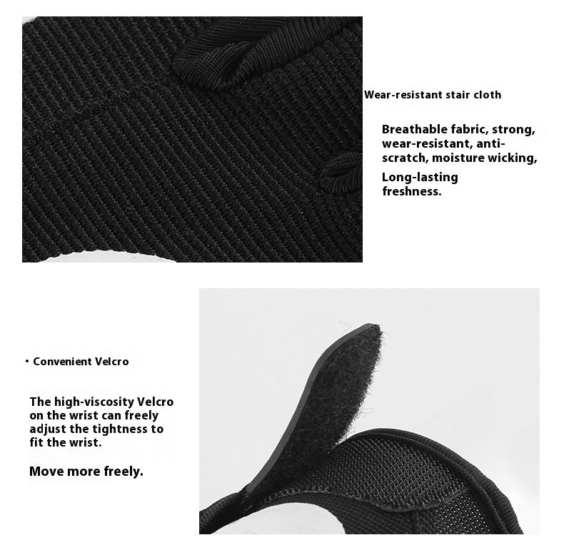 Gants de fitness antidérapants sport écran tactile
