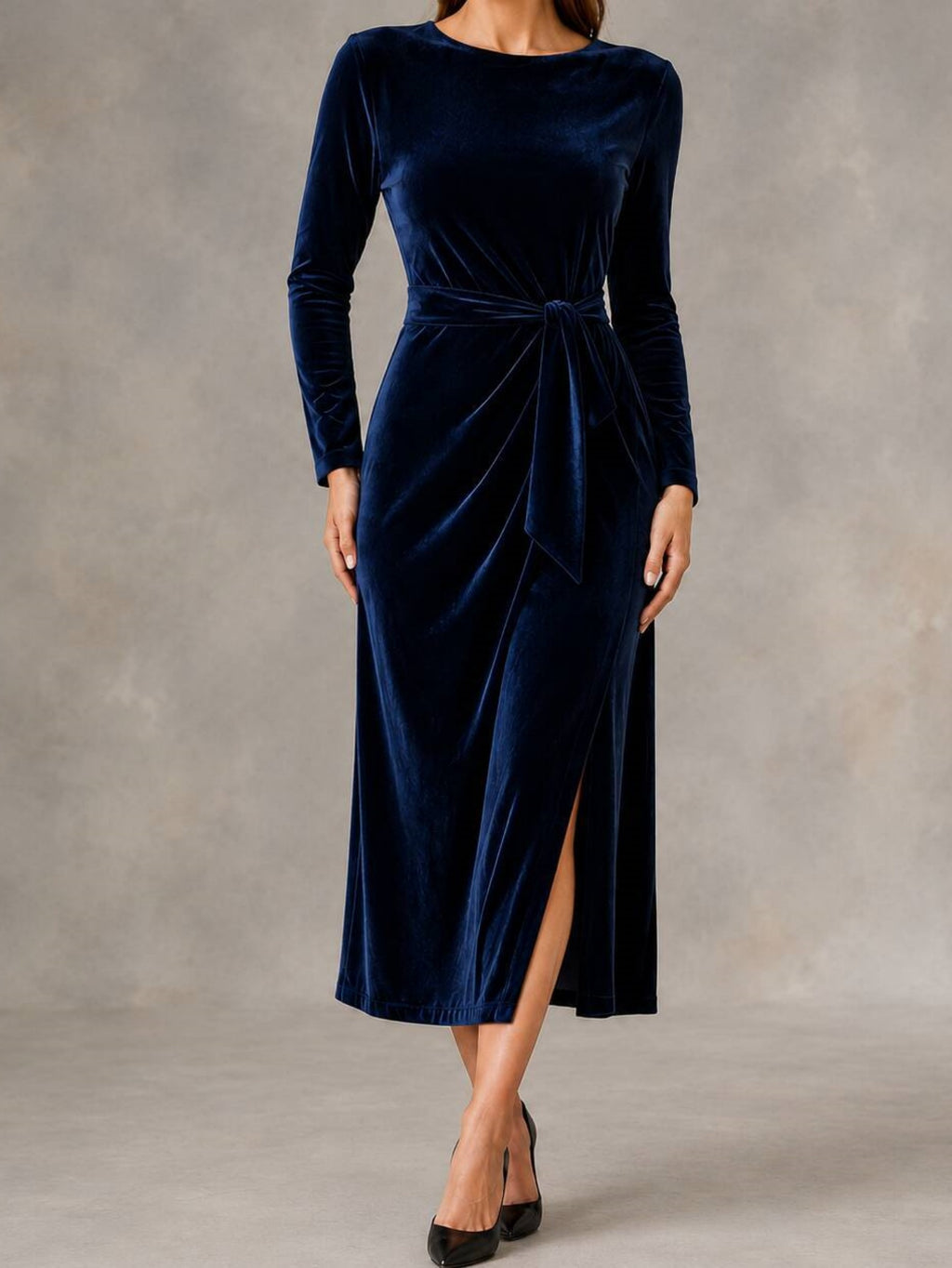 Robe en polyester