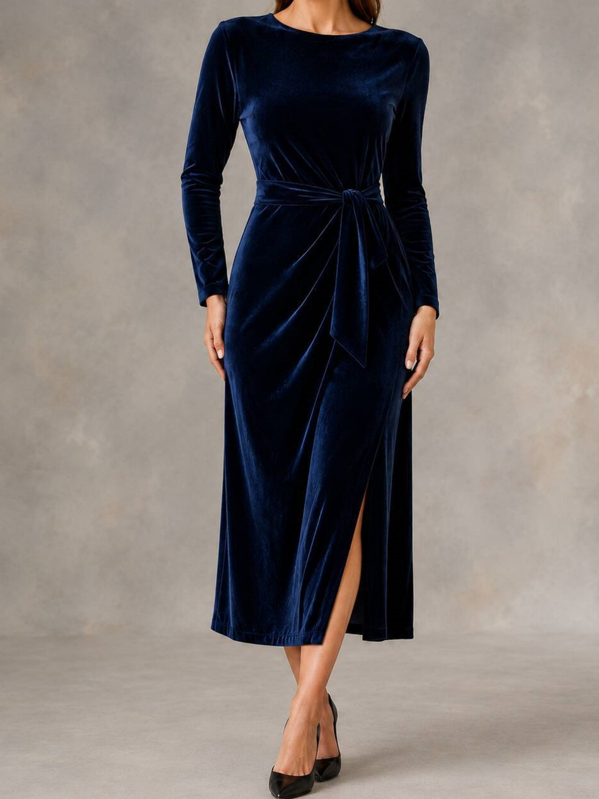 Robe en polyester
