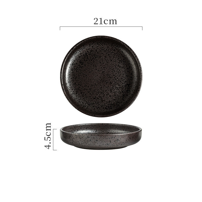 Plaques céramiques japonaises Sushi Dish Tableware Plateau Couverts
