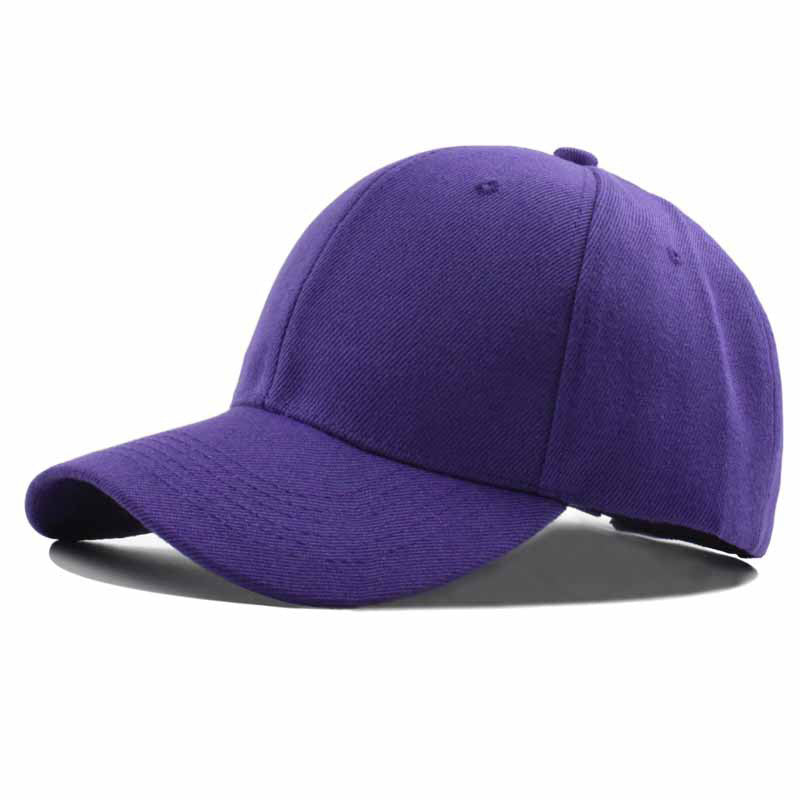 Casquette de baseball décontractée ajustable souple pour hommes et femmes - Simple