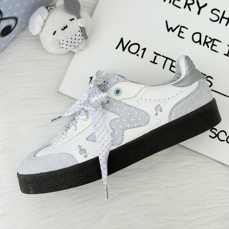 Chaussures de Patinage Casual Note musicale de l'automne