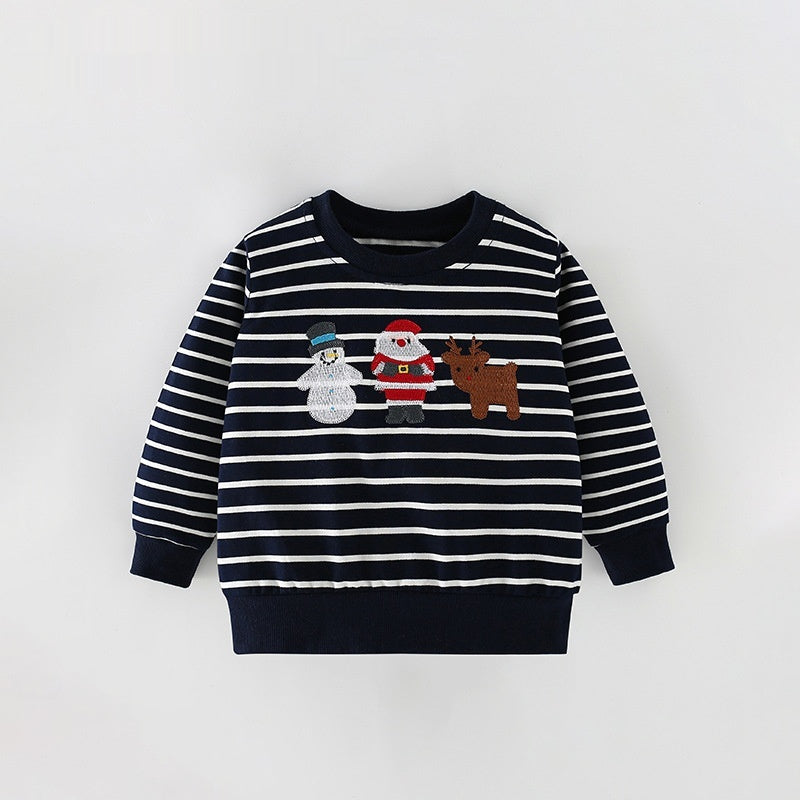 Garçons à capuche de Noël pour l'automne Et l'hiver