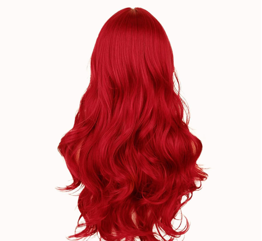 Long Wavy Wig Coiffure synthétique pour femmes