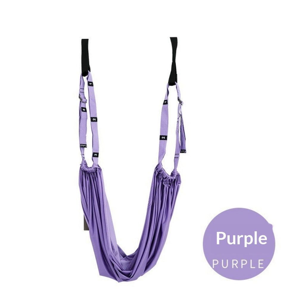 Aerial Yoga Sling Accueil Équipement de fitness Yoga Rope de traction inversée Porte suspendue Yoga Stretch