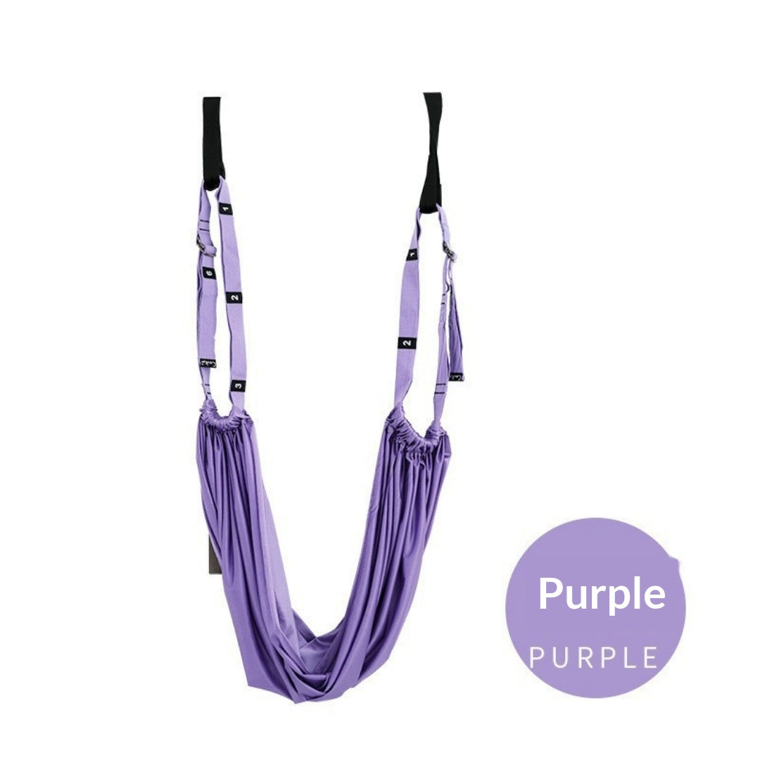Aerial Yoga Sling Accueil Équipement de fitness Yoga Rope de traction inversée Porte suspendue Yoga Stretch