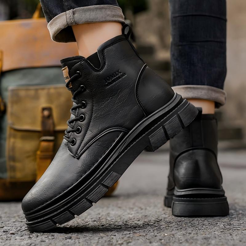 Bottes Martin haut de gamme pour hommes d'automne