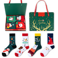 Santa Snowman Chaussettes en coton cartoon