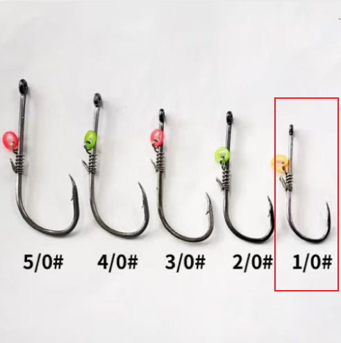 Spring Rubber Band Sea Fishing Lure pour crevettes vivantes