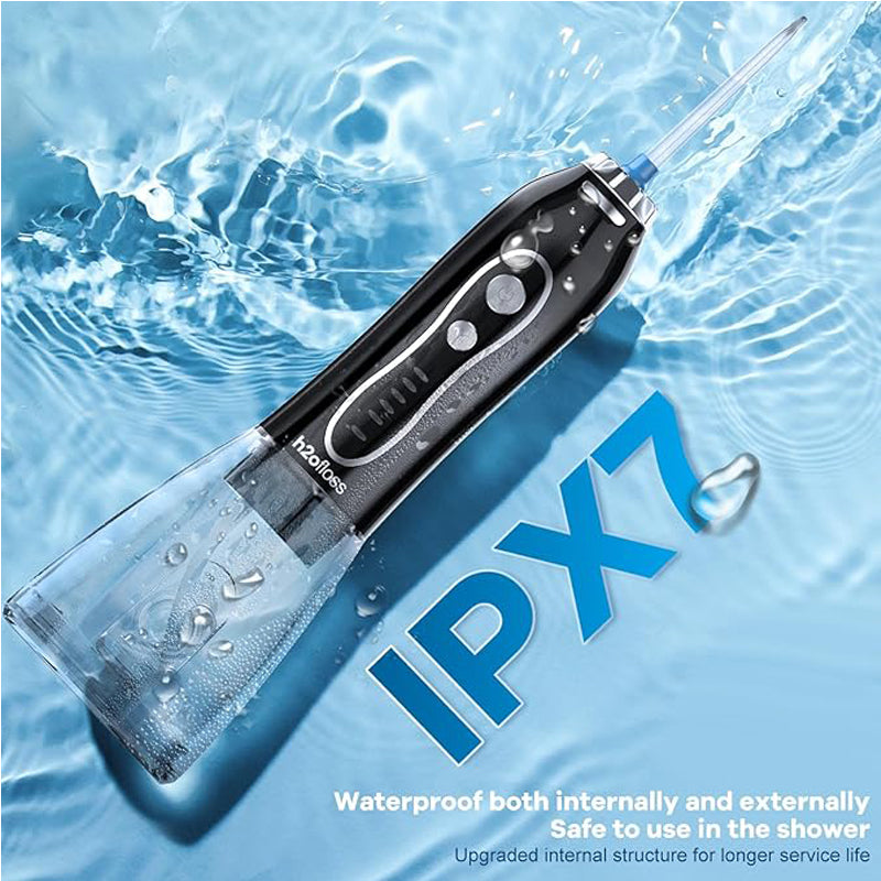 Pick de dents de fil dentaire d'eau Portable Oral Irrigator avec 5 modes IPX7