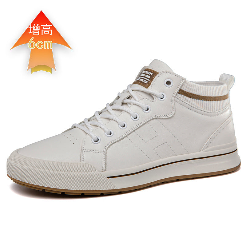 Hommes Invisible Mid-top Chaussures de taille croissante