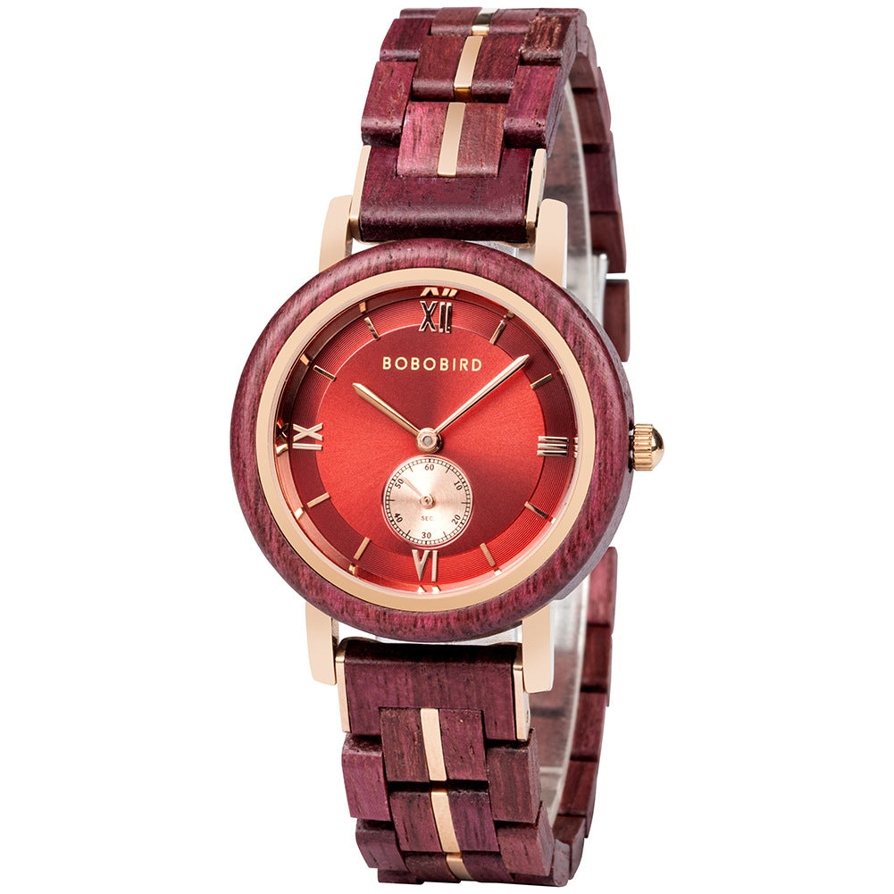 Montre Quartz en bois
