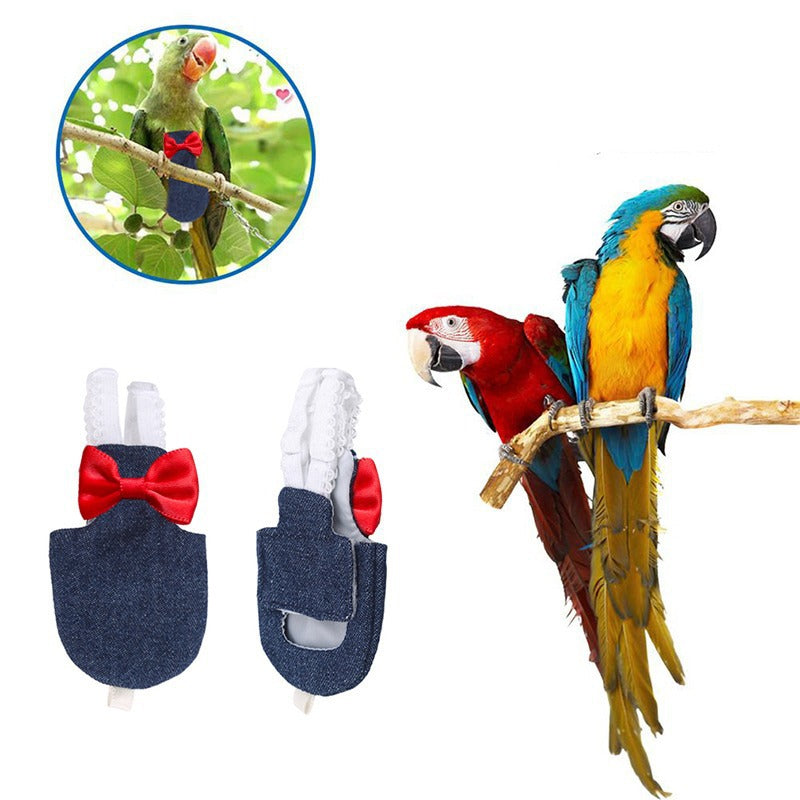 Parrot Couches pour bébés Grandes et de taille moyenne Vêtements pour animaux de compagnie