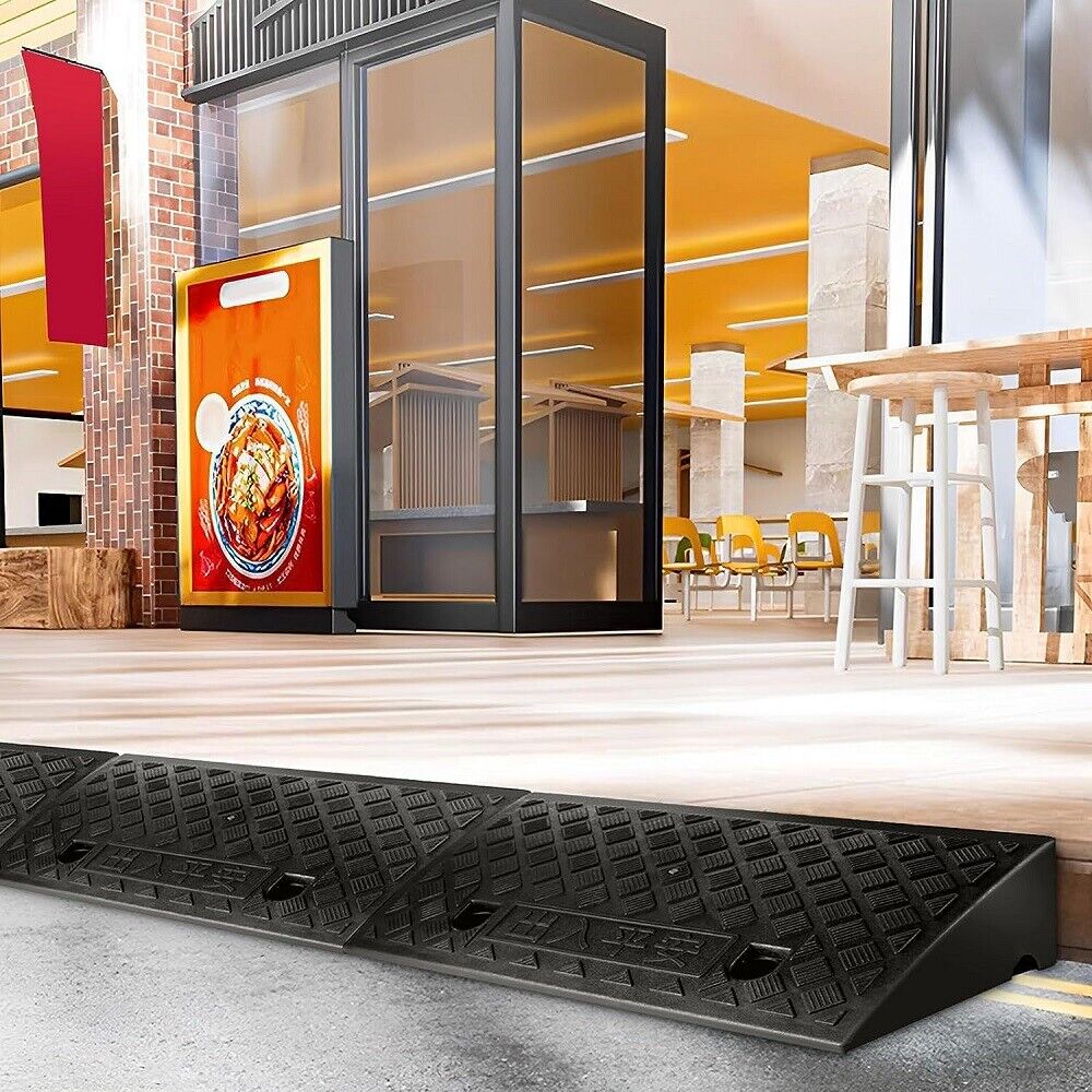 Amplificateur de pente de véhicule universel en caoutchouc lourd Kerb Ramps