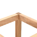 Parapluie Stand Noix Bois massif 18x18x50 cm