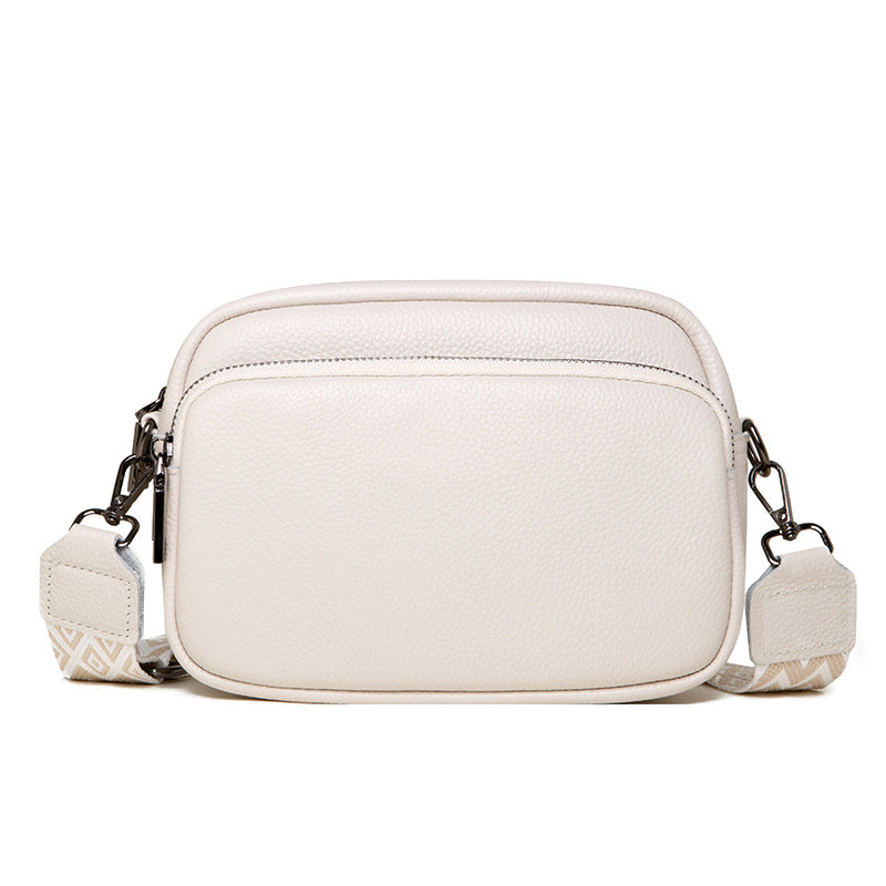 Sac carré en cuir de taille supérieure pour un seul corps